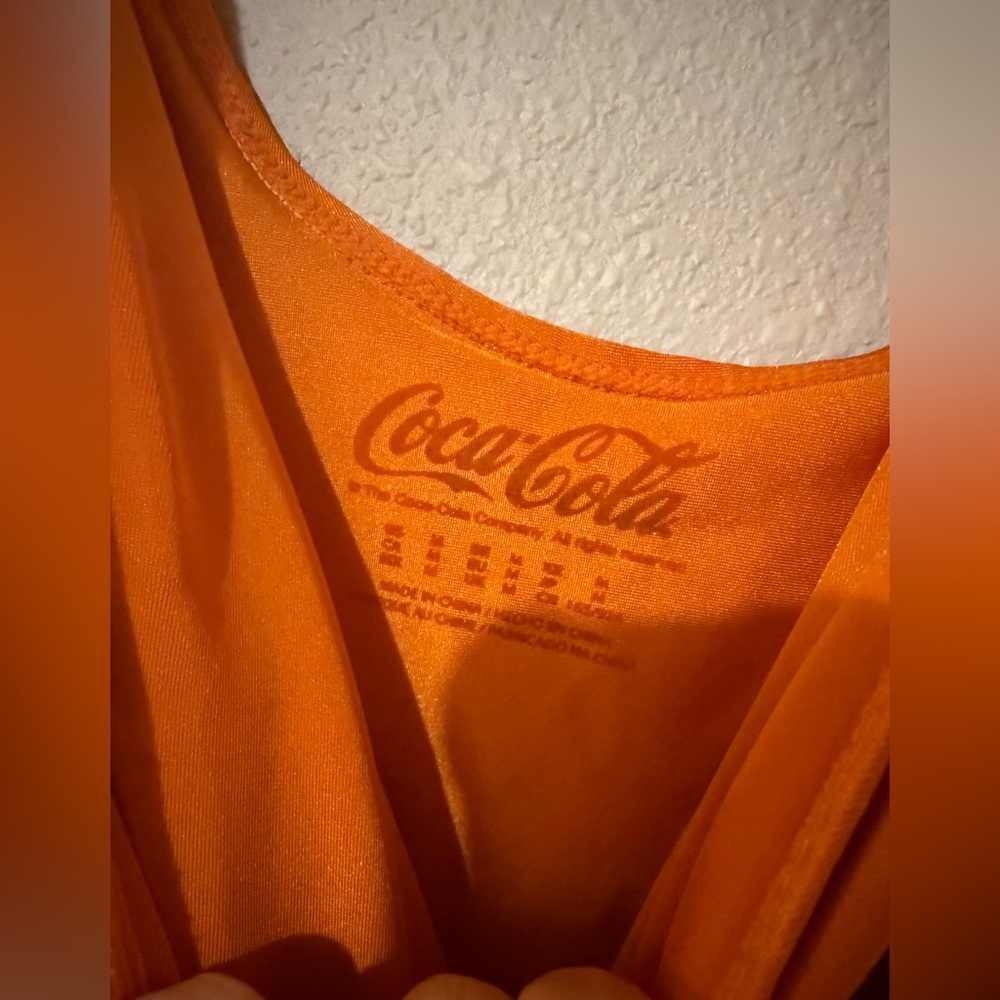 COCA COLA FANTA ORANGE SWIM SUIT MEDIUM - Picture 4 of 5